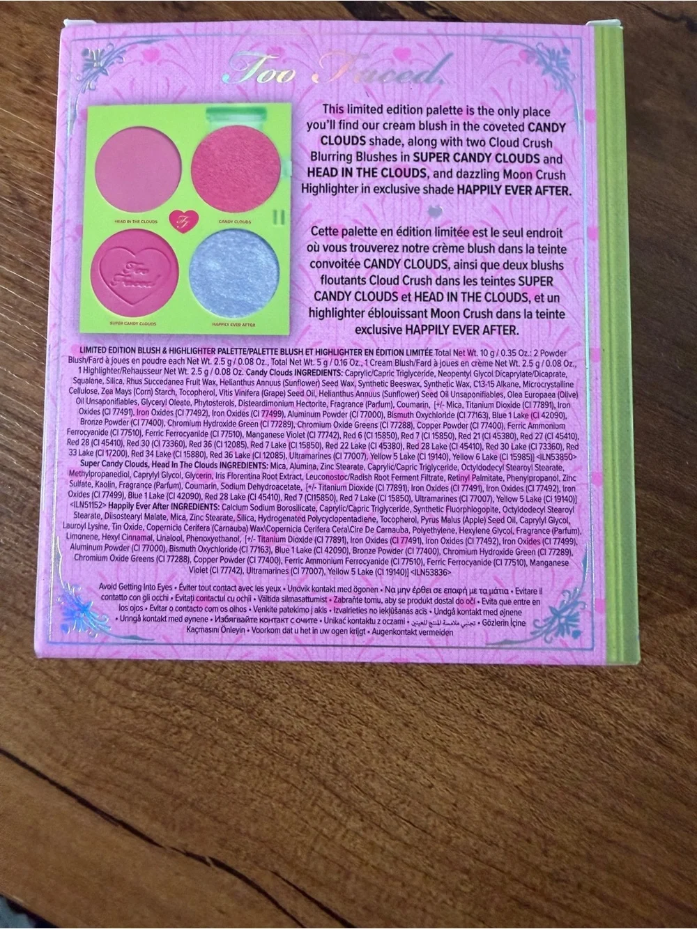 Too Faced Fairytale Crush Limited Edition Palette BNIB!